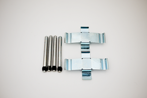 Front Brake Pad Retaining Pin and Spring Set - Large