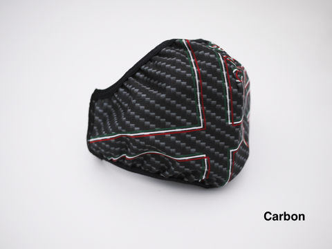 Alfa Romeo Face Mask - Carbon