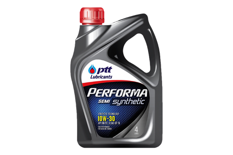 PTT Performa Semi-Synthetic 10W-30 Engine Oil 4L Bottle